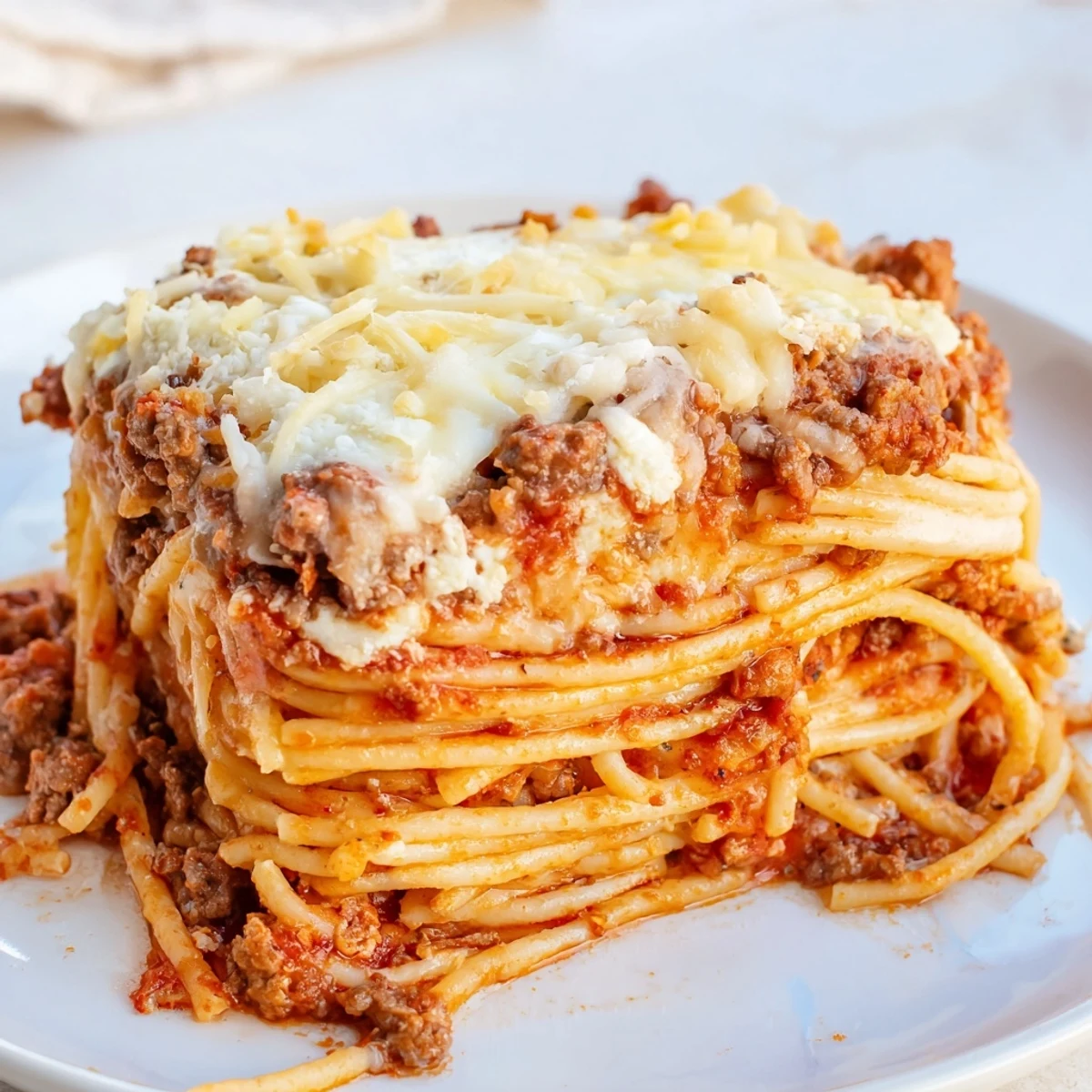 Million Dollar Spaghetti Casserole