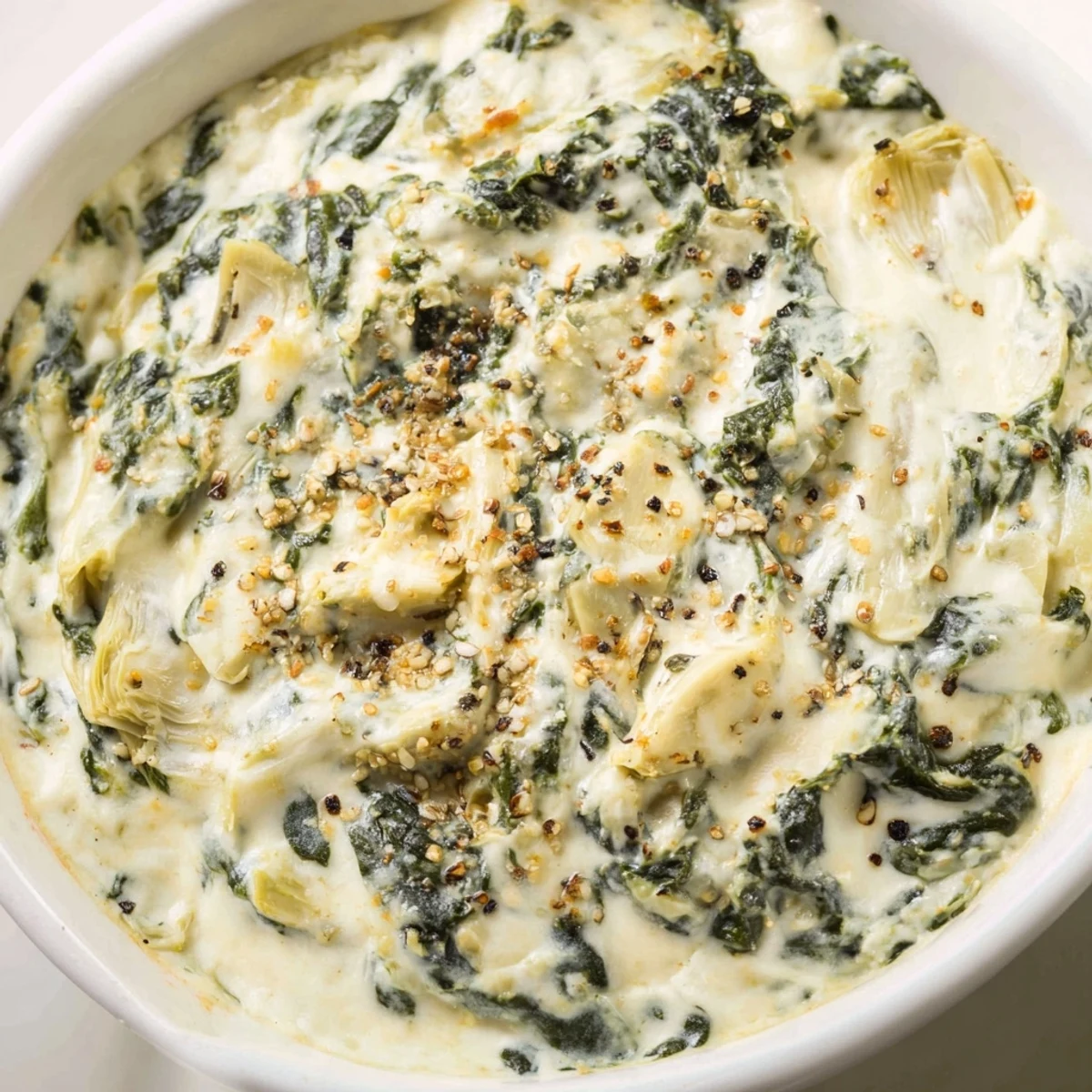 Spinach Artichoke Creamy Dip