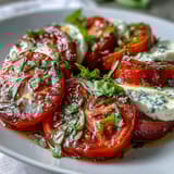 Caprese Salad Basil Oil