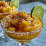 Frozen Mango Margarita Mocktail
