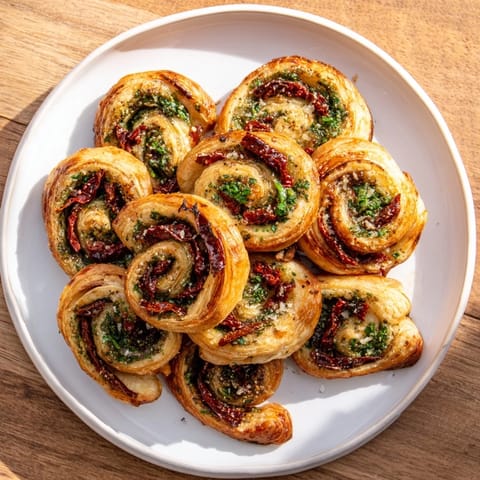Savory Sun-Dried Tomato Palmiers