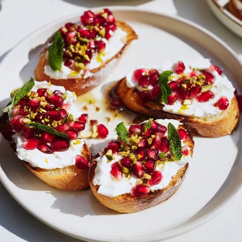 Festive Pomegranate Goat Cheese