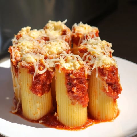 Honeycomb Pasta Cheese Bake