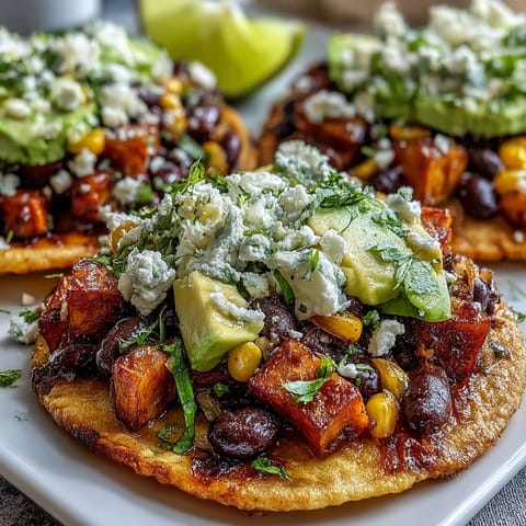 Topped with creamy avocado slices and crumbled feta for a vibrant, satisfying vegetarian gluten-free lunch.