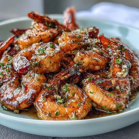 Easy Healthy Lemon Garlic Shrimp