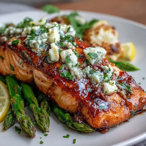 Garlic Butter Salmon Asparagus