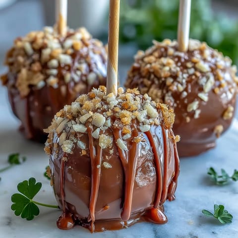 Festive Pot of Gold Cake Pops with shiny gold sprinkles and black candy coating, perfect for St. Patrick's Day celebrations.