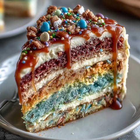 Cinco de Mayo Piñata Cake