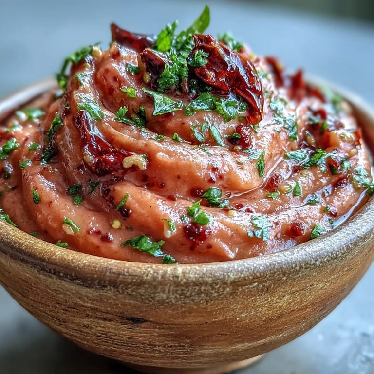 Spicy and sweet Guava Chutney drizzled with coconut oil, served alongside steamed idli and fresh cilantro garnish.