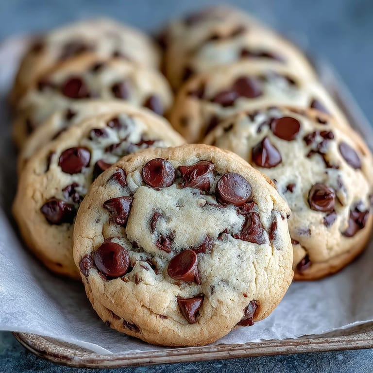 Homemade Yogurt Chocolate Chip Cookies with Greek yogurt on a plate, perfect for an easy egg-free dessert snack.