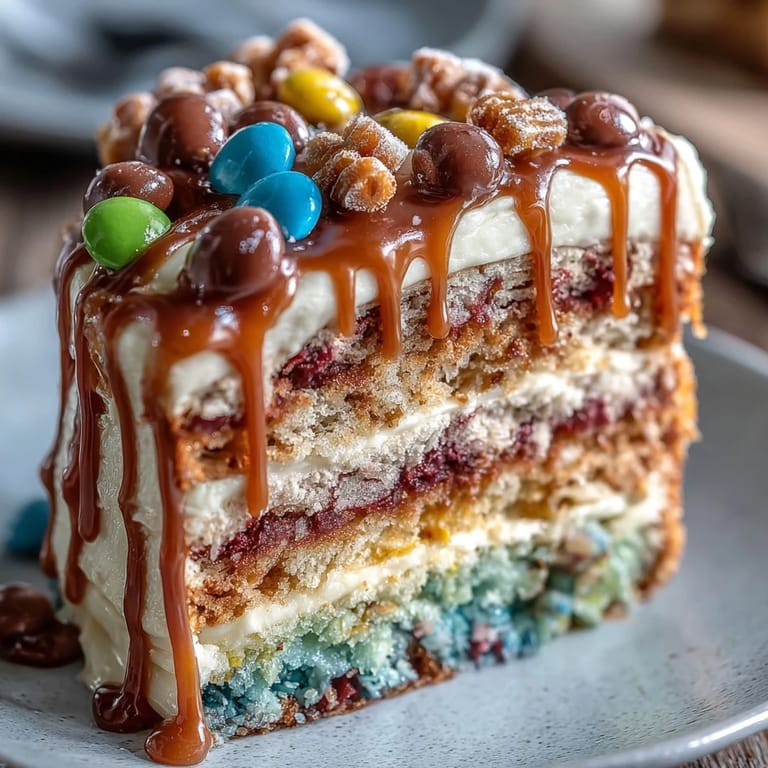 Slice into this Cinco de Mayo Piñata Cake to discover colorful hidden layers and a sweet candy-filled center.