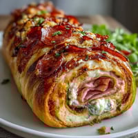 Vibrant Italian sub pinwheel wraps filled with deli meats, cheese, and peppers, perfect for party platters.